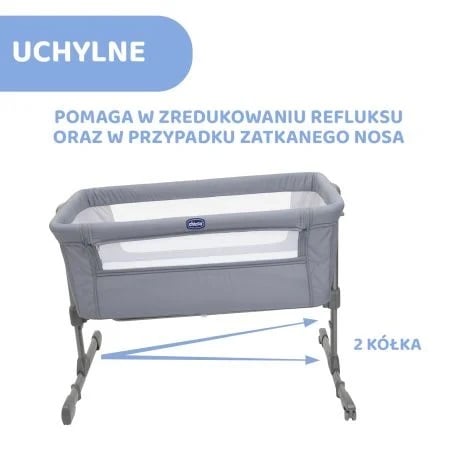 Chicco Next2Me Essential - łóżeczko dostawne z funkcją pochylenia