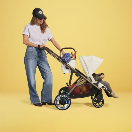 Cybex e-Gazelle S - elektryczny wózek spacerowy z dwoma koszami 