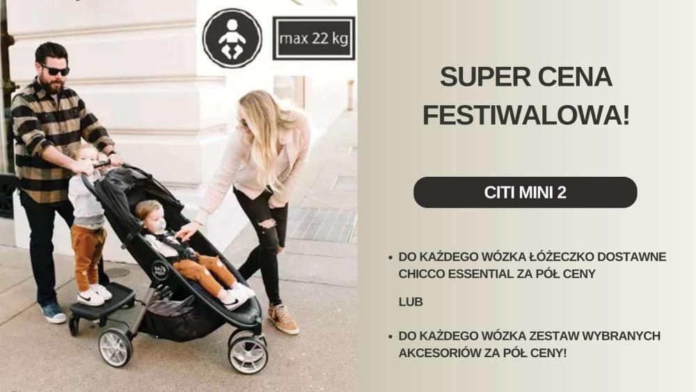 festiwal wózków baby jogger city mini