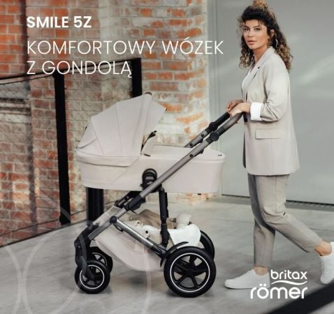 Britax Romer Smile 5Z - komfortowy wózek głęboko-spacerowy 2 w 1