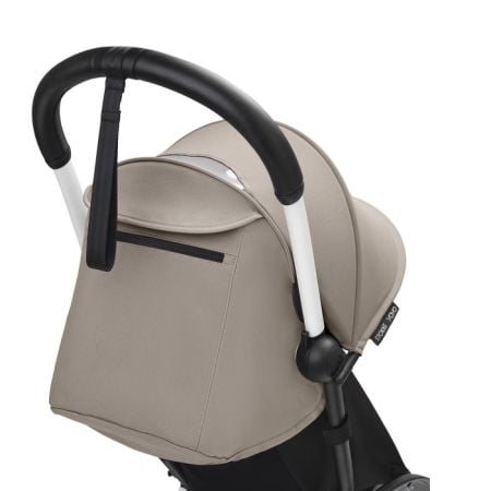 Stokke Yoyo 3 - wózek spacerowy z gondolą i regulowaną rączką z miękkiej ekoskóry