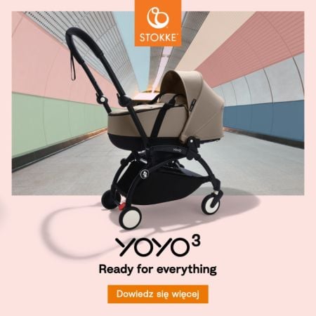 Stokke Yoyo 3 - wózek spacerowy z gondolą nowość