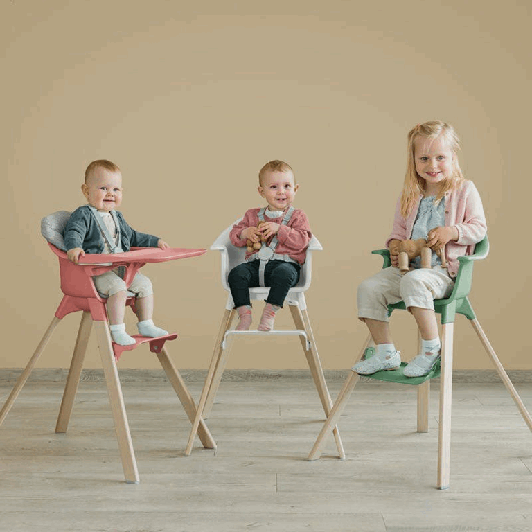Krzesełko Stokke Clikk wyróżnione zostało również European Product Design Award w kategorii produktów dla dzieci.
