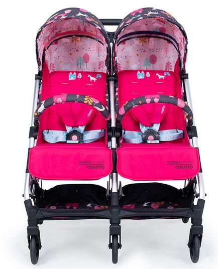 Cosatto, Woosh Double - wózek dla dwójki dzieci w mamaija