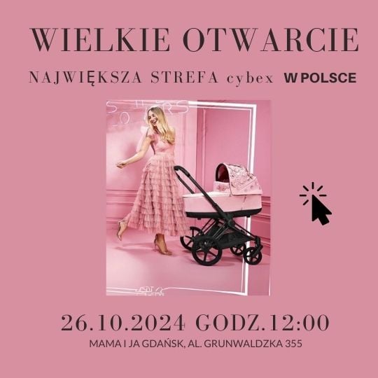 cybex wielkie otwarcie