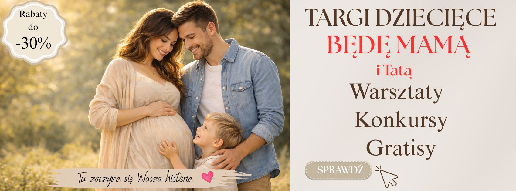 Targi Będę Mamą  w Mama i Ja  Marzec 2026