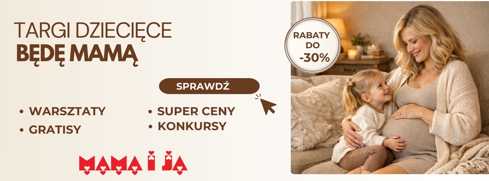 Targi Będę Mamą  w Mama i Ja styczeń 2026