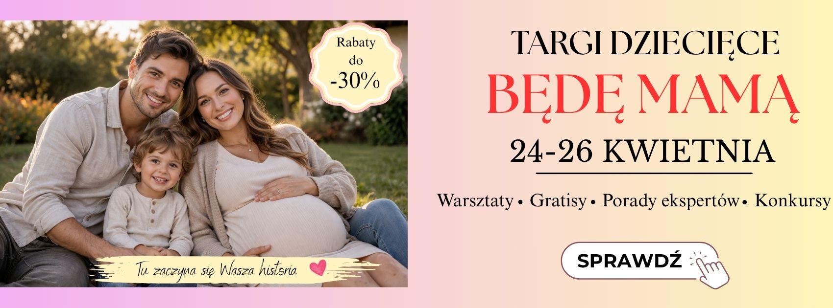 Targi Będę Mamą  w Mama i Ja  Kwiecień 2026