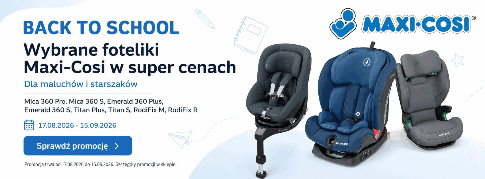 back to school maxi cosi