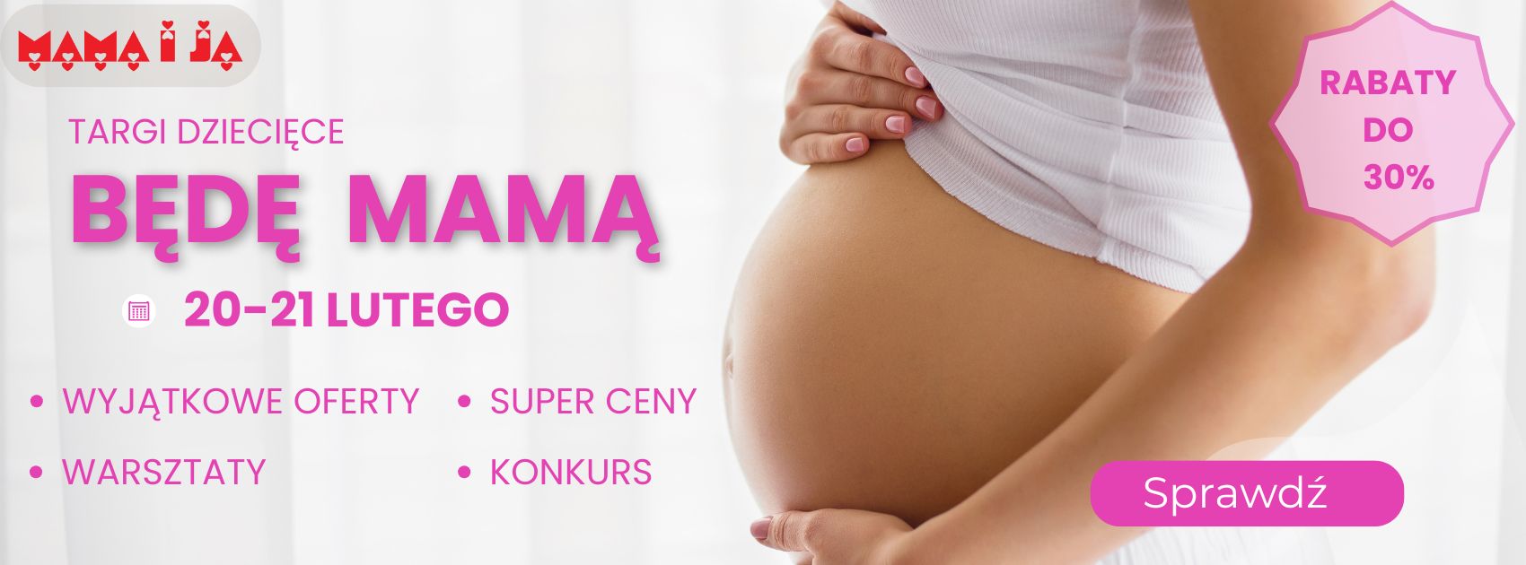 Targi Będę Mamą  w Mama i Ja luty 2026