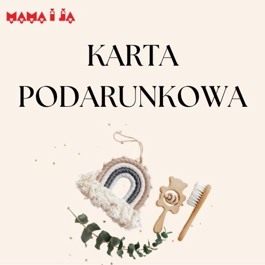 Bon podarunkowy Mama i Ja – szablon vouchera