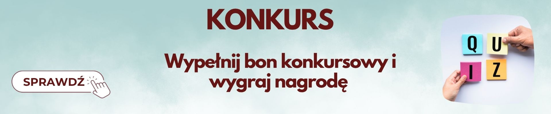 Zapisy na konkurs wypełnij bon
