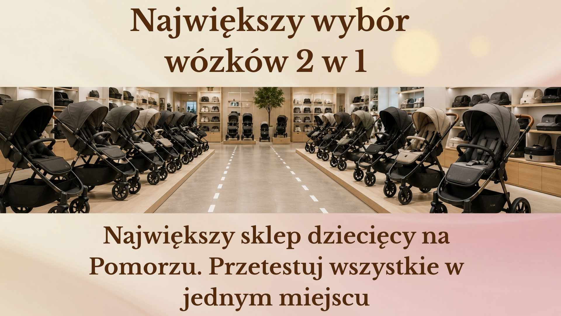 Duży wybór wózków dziecięcych 2w1 w Mama i Ja Łódź