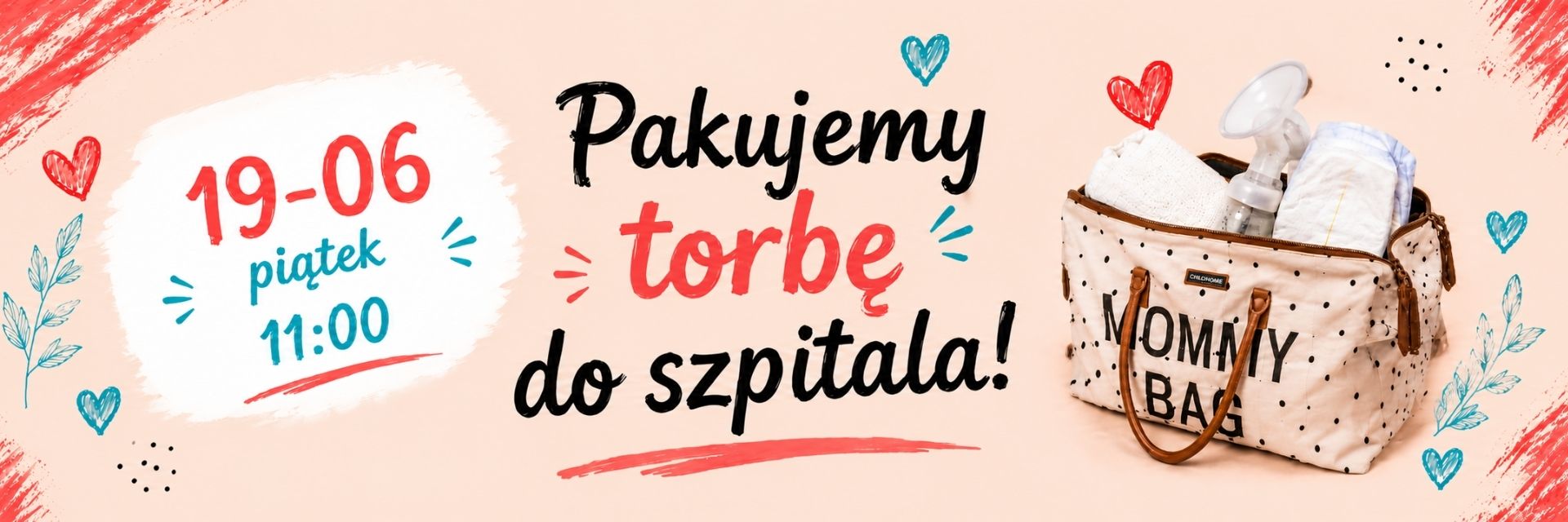 warsztaty zapisy pakujemy torbę do szpitala
