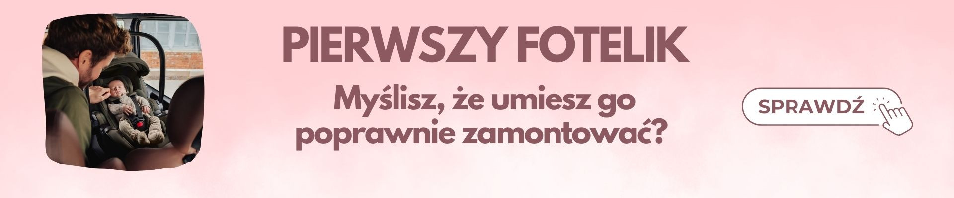 Montaż fotelika — zapisy Evenea