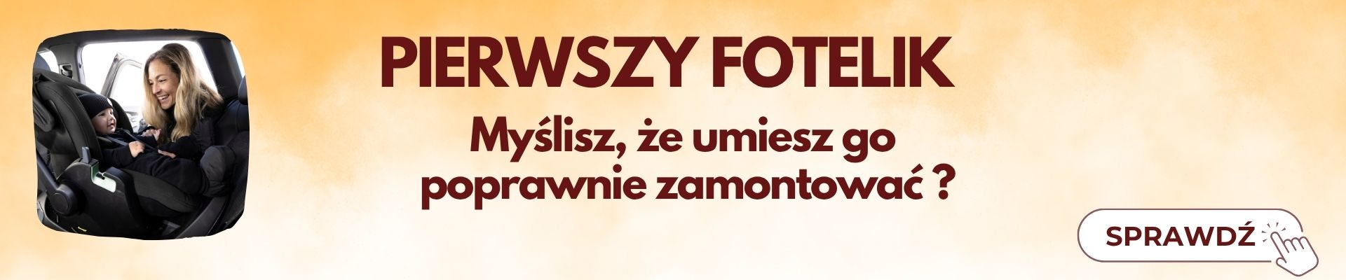 Montaż fotelika — zapisy Evenea