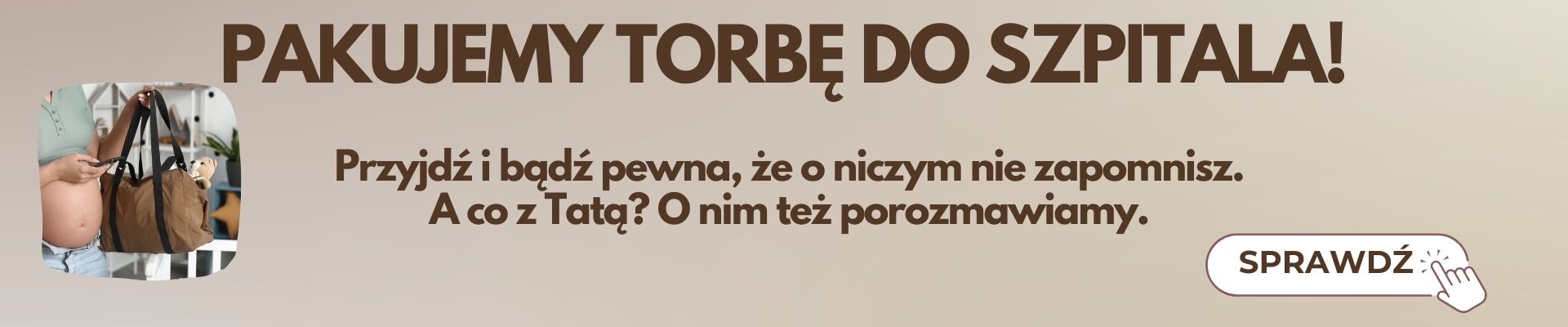 Pakujemy torbę na czas zapisy na warsztaty