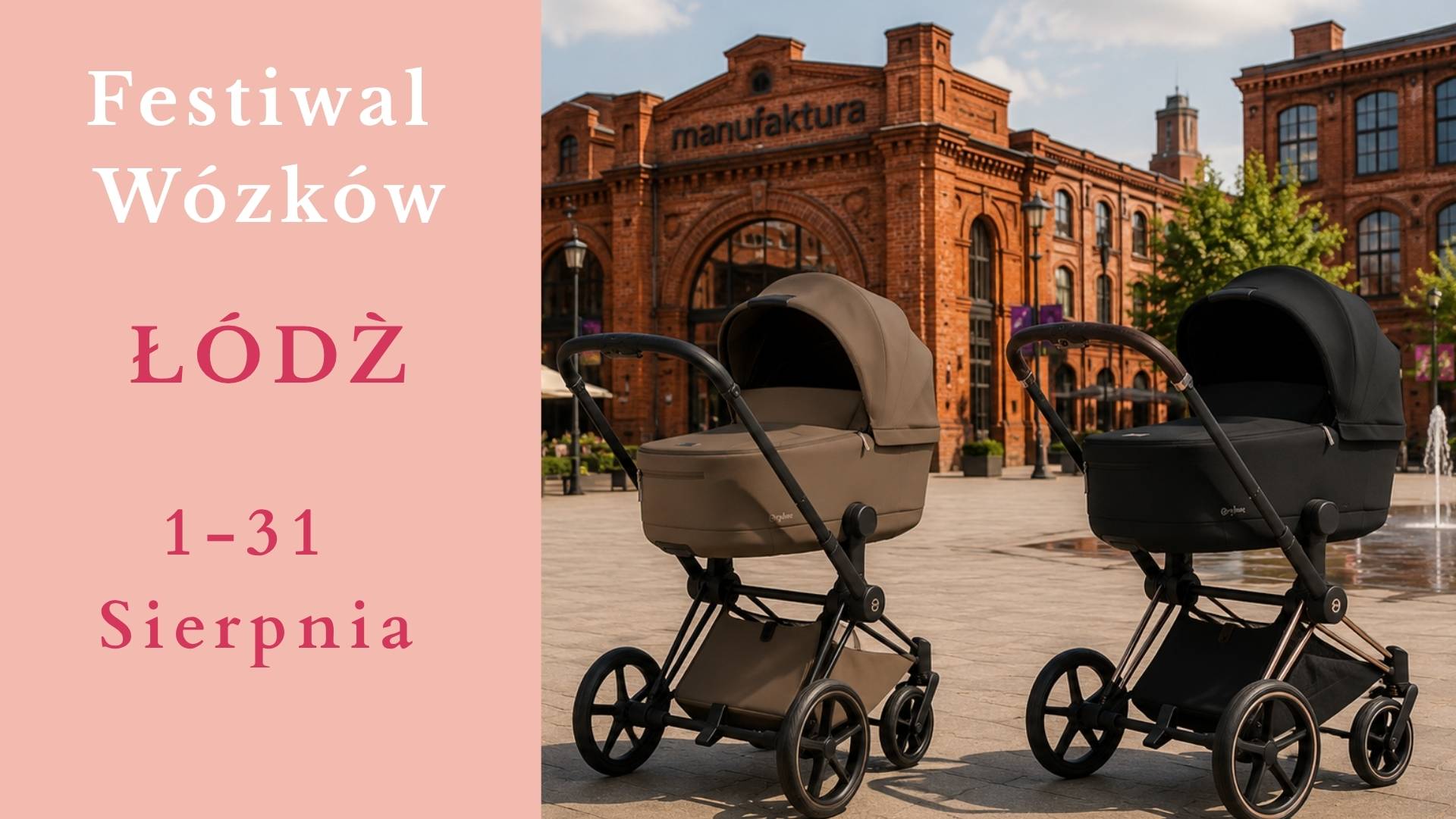 Festiwal Wózków 2026 w sklepie Mama i Ja w Łodzi