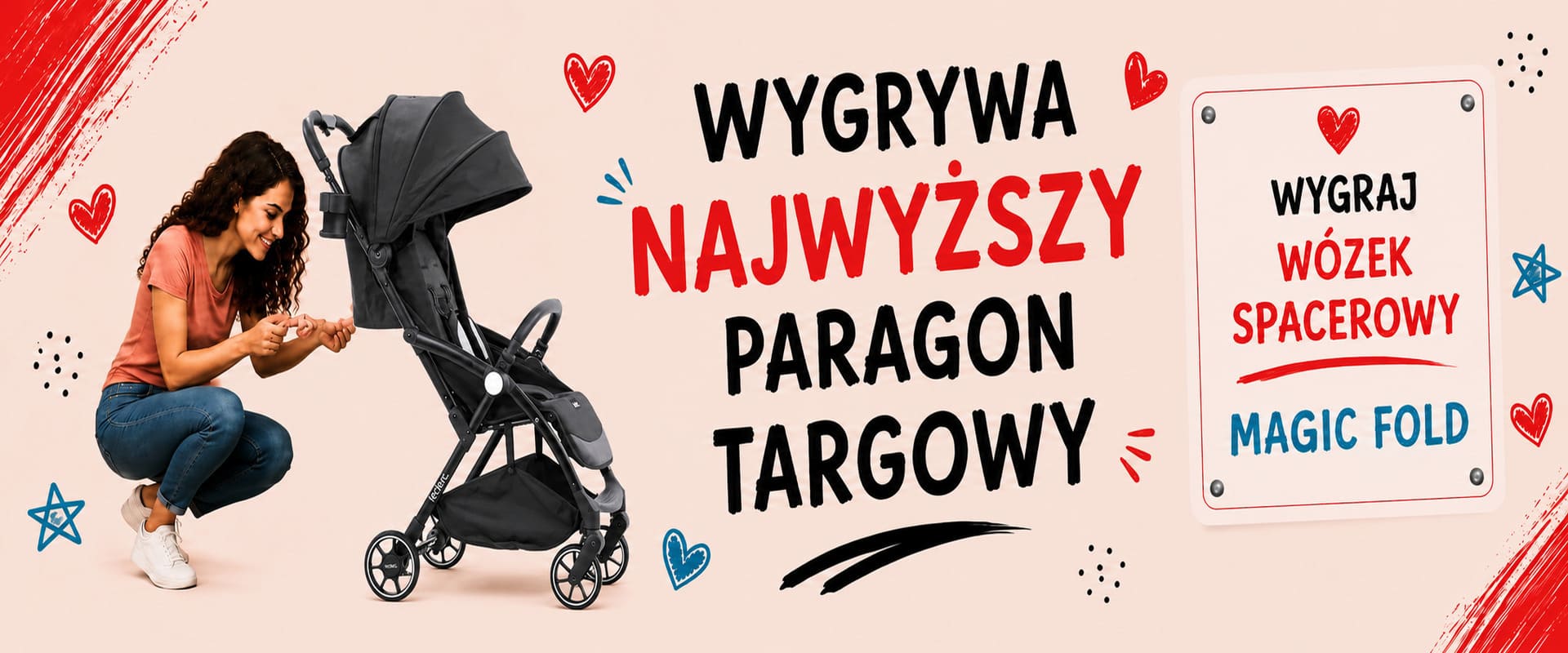 Akcja promocyjna Najwyższy Paragon na targach Będę Mamą i Tatą