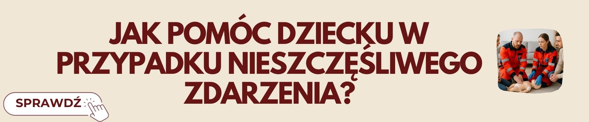 Pierwsza pomoc — zapisy Evenea