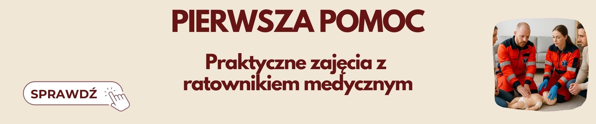 Pierwsza pomoc — zapisy Evenea