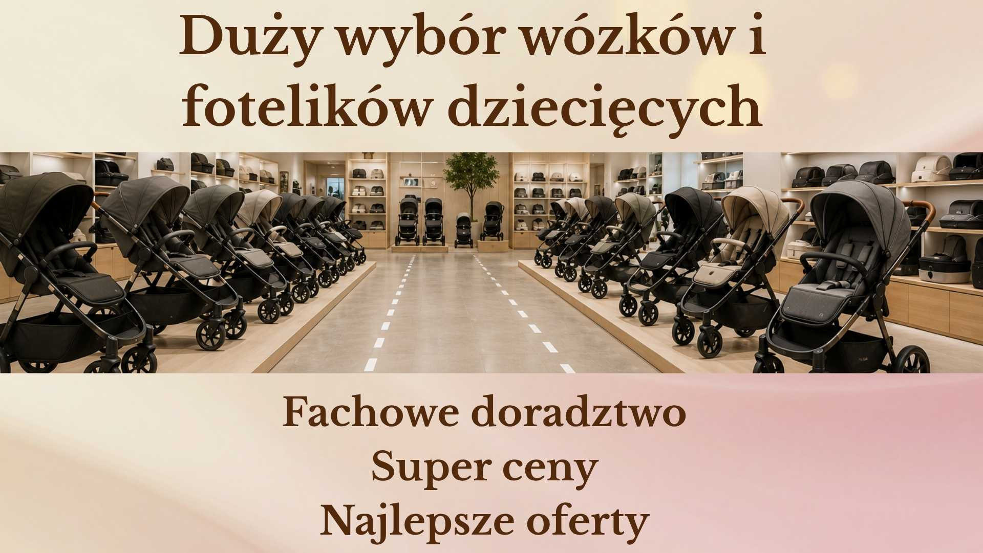 Duży wybór wózków dziecięcych 2w1 w Mama i Ja Gdynia