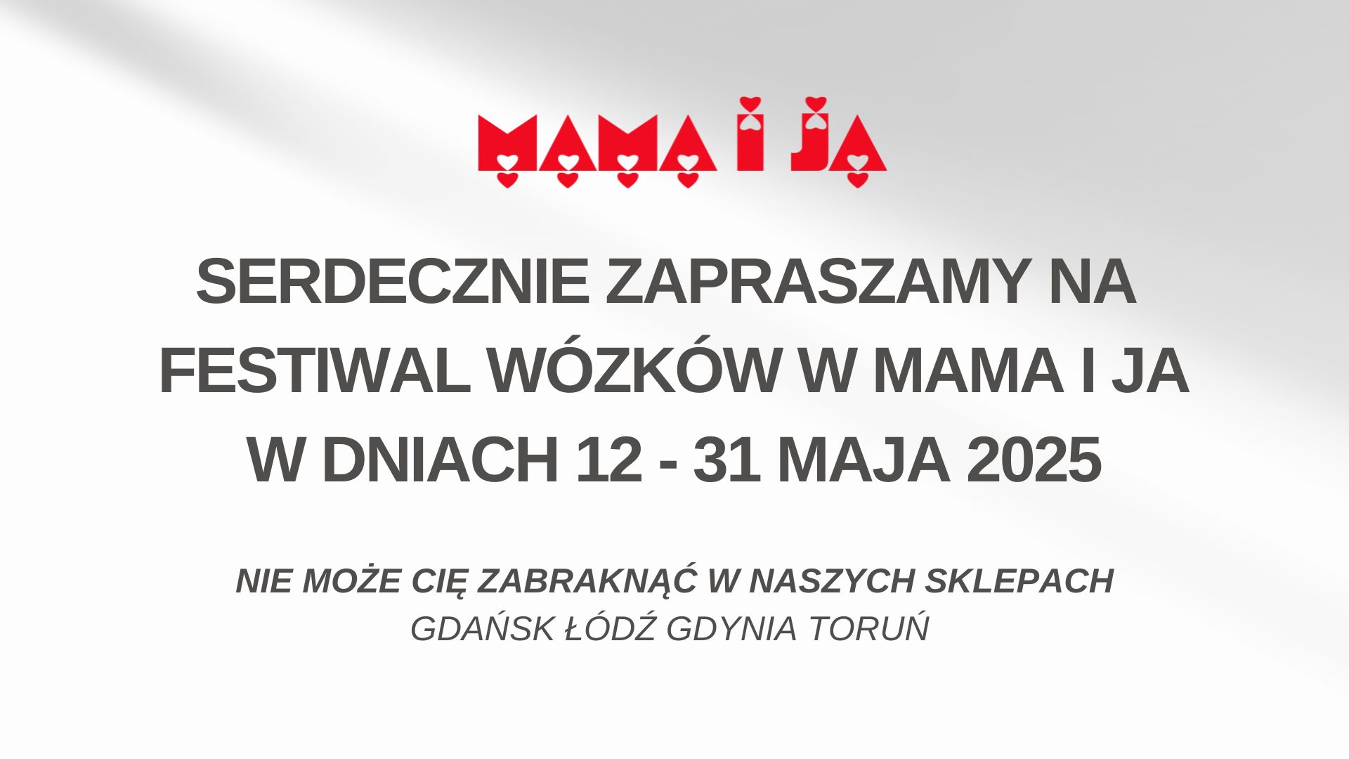 festiwal wózków zaproszenie 