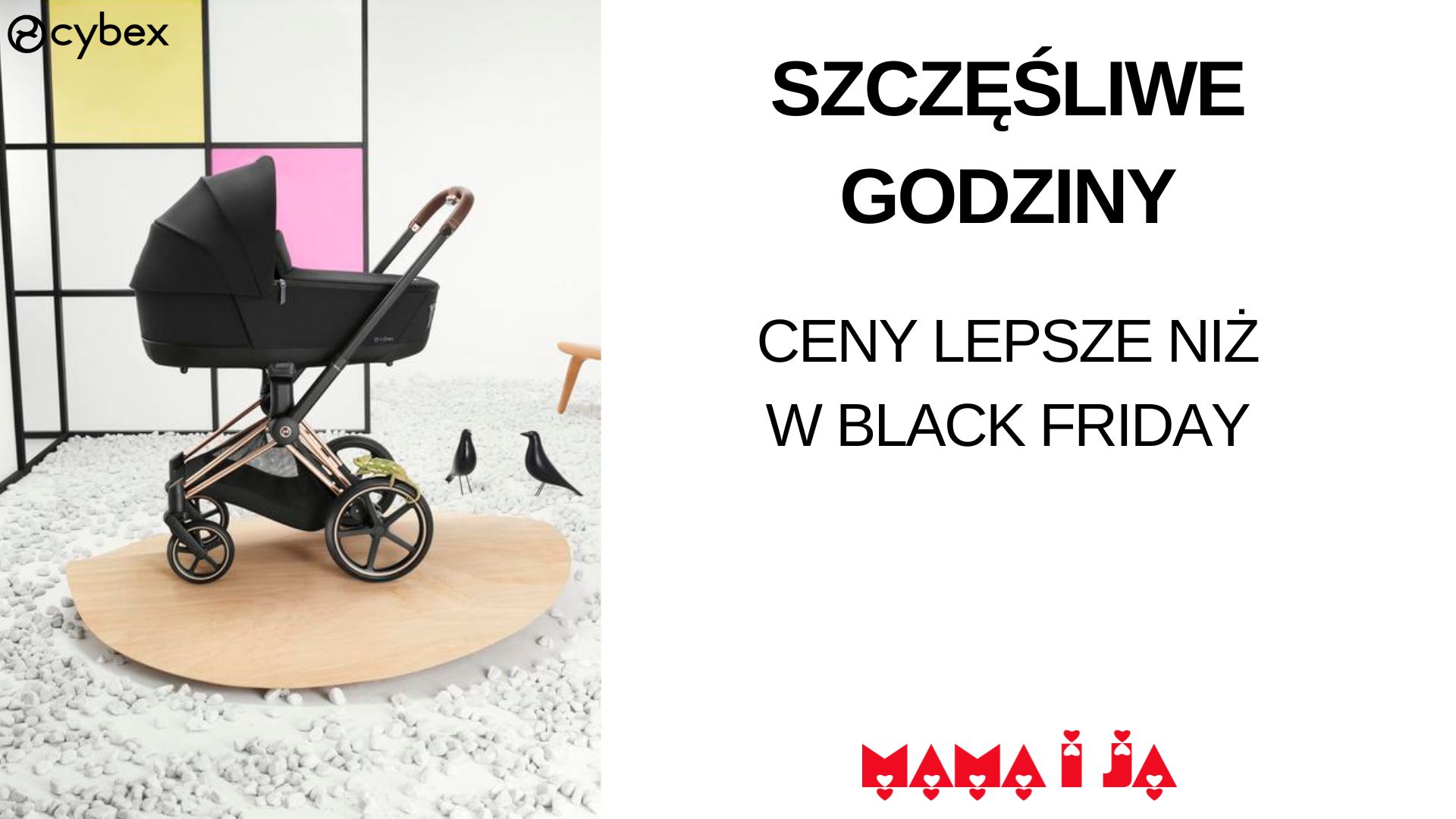Szczęśliwe godziny Cybex w Mama i Ja Gdańsk – wyjątkowe rabaty