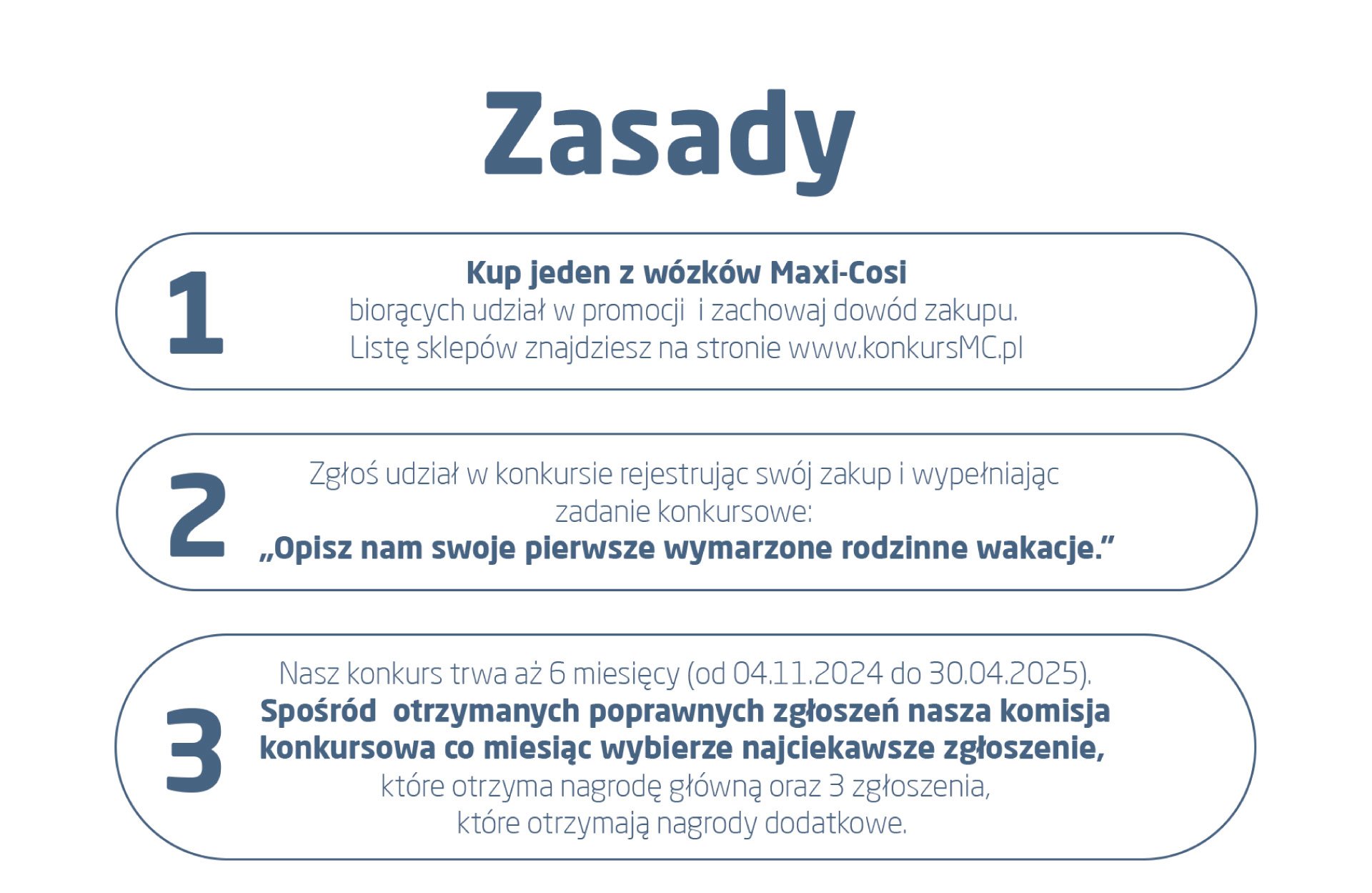 maxi cosi zasady konkursu