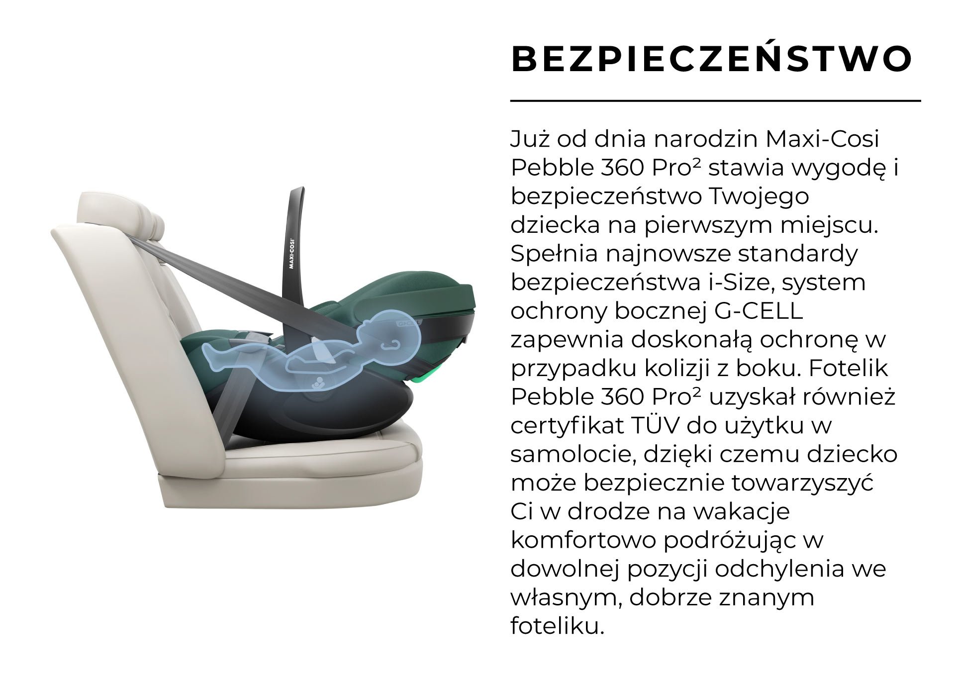 maxi cosi fotelik bezpieczeństwo