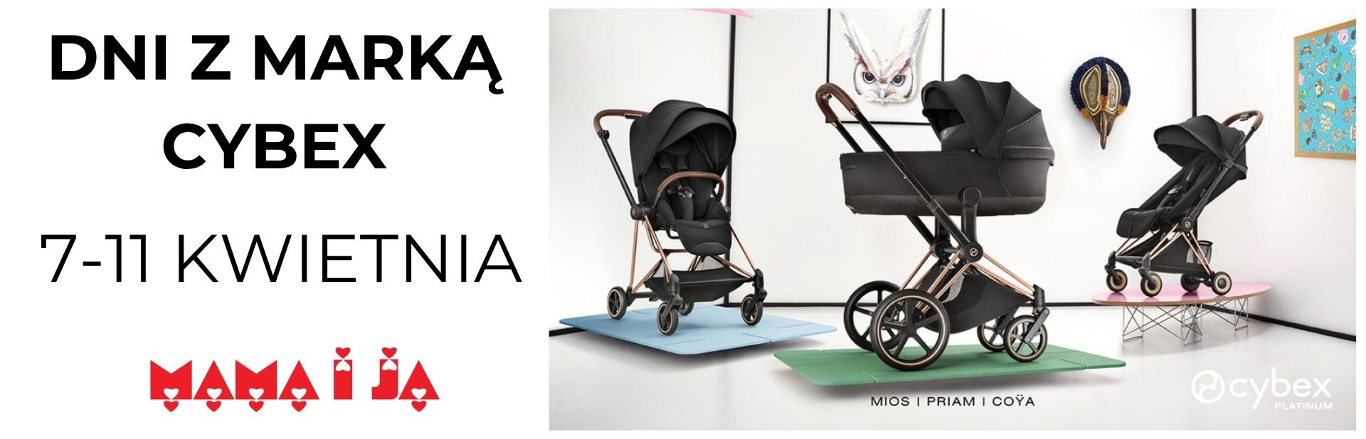 Dni Cybexa w Mama i Ja, premiery Cybex i nowości Cybex 2026