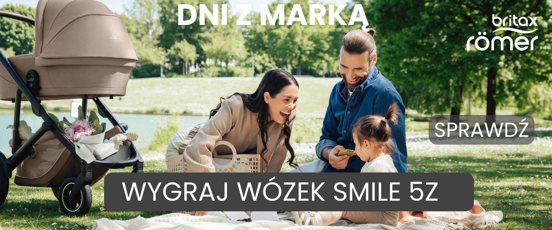 Konkurs Dni Otwarte Britax Römer – nagroda: wózek Smile 5Z