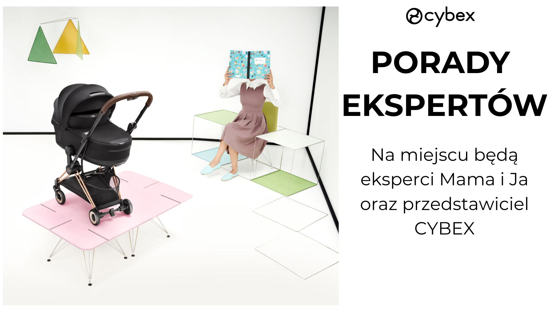 Testowanie wózków Cybex na żywo podczas wydarzenia