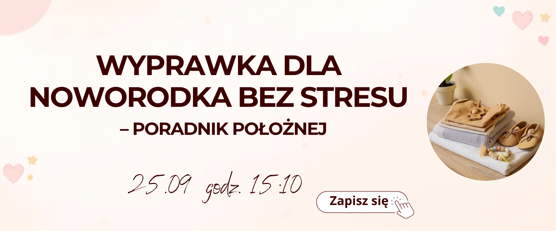 zajęcia z położną wyprawka dla noworodka
