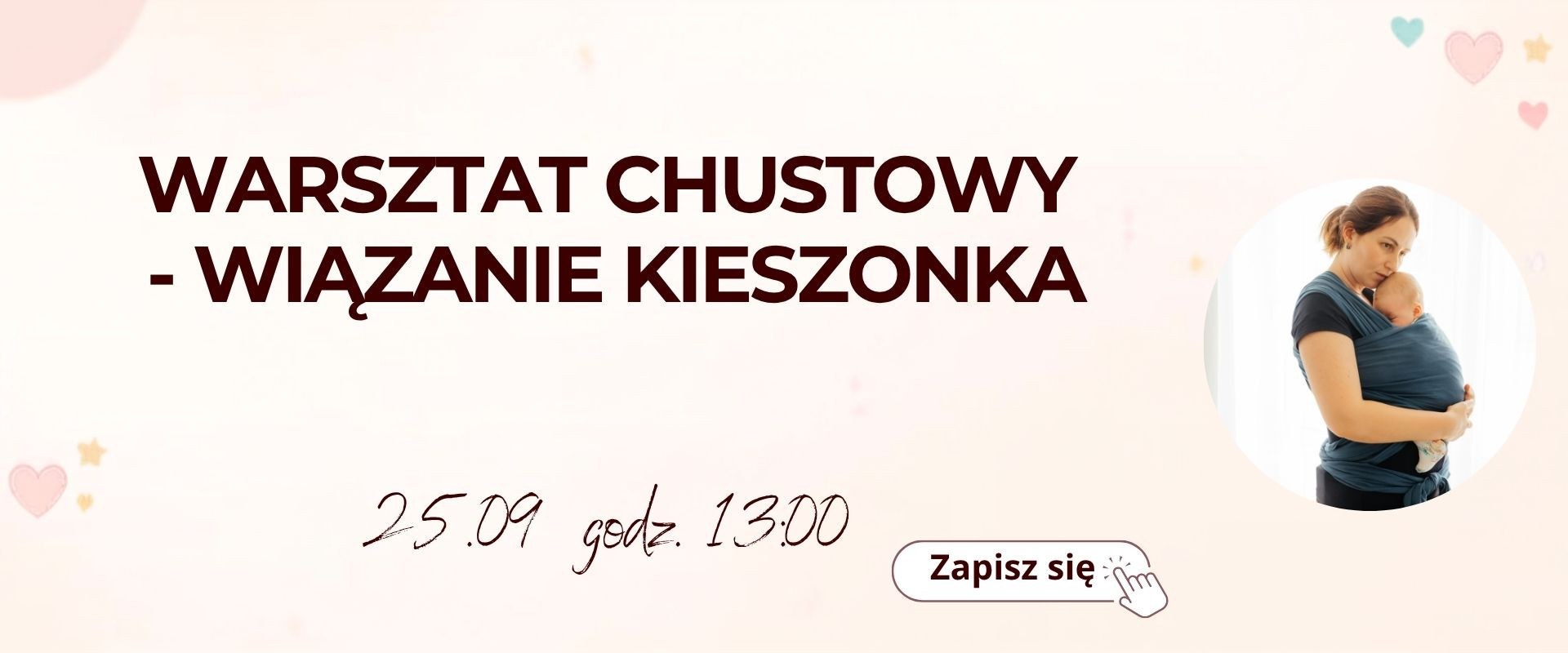 chustonoszenie - warsztaty praktyczne