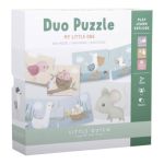 Little Dutch Duo puzzle Flowers & Butterflies - 4764 w mamaija, opakowanie, karton