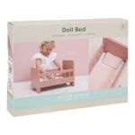 Little Dutch Drewniane łóżeczko dla lalek z pościelą FSC - 7097 w mamaija