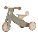 Little Dutch Drewniany rowerek trójkołowy Olive FSC - LD7124 w mamaija