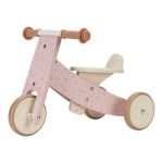 Little Dutch Drewniany rowerek trójkołowy Pink FSC-7123 w mamaija