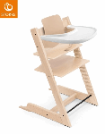 Stokke Tripp Trapp + zestaw Baby Set + tacka - rosnące krzesełko do karmienia z akcesoriami w mamaija komplet