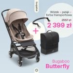 Bugaboo Butterfly - wózek spacerowy z pałąkiem i torbą transportową promocja