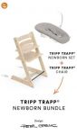 Stokke, Tripp Trapp + Newborn Set - rosnące krzesełko do karmienia z zestawem dla noworodka
