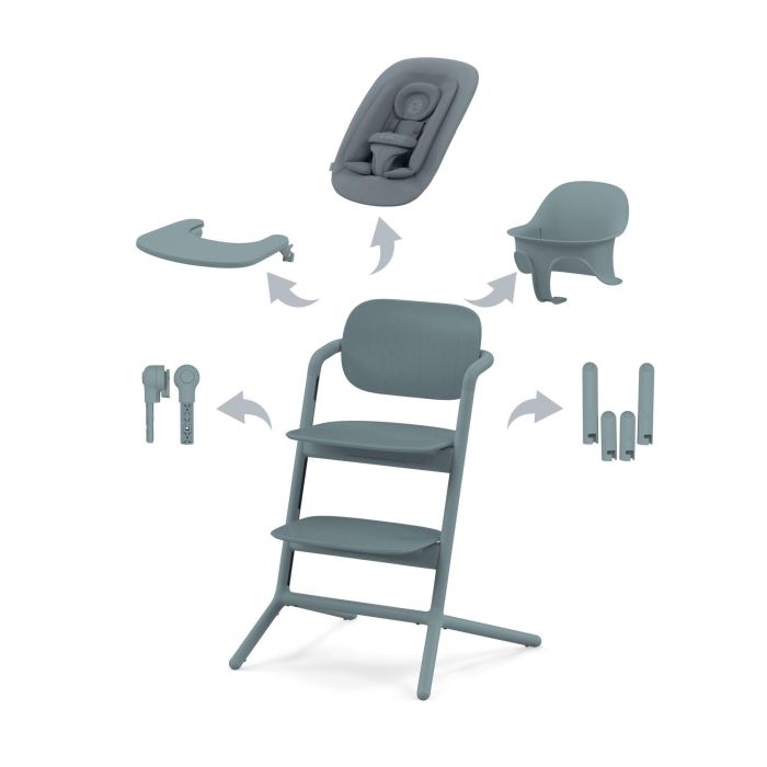 Cybex LEMO chair グレー Cybex Lemo 2.0 Bouncer Suede Grey - ewozki.eu