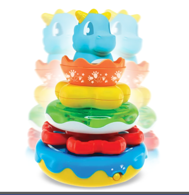 Dumel&#x20;Discovery,&#x20;Piramidka&#x20;Dino&#x20;&#x28;12&#x20;m&#x2B;&#x29;&#x20;-&#x20;zabawka&#x20;edukacyjna&#x20;-&#x20;42777&#x20;w&#x20;mama&#x20;i&#x20;ja