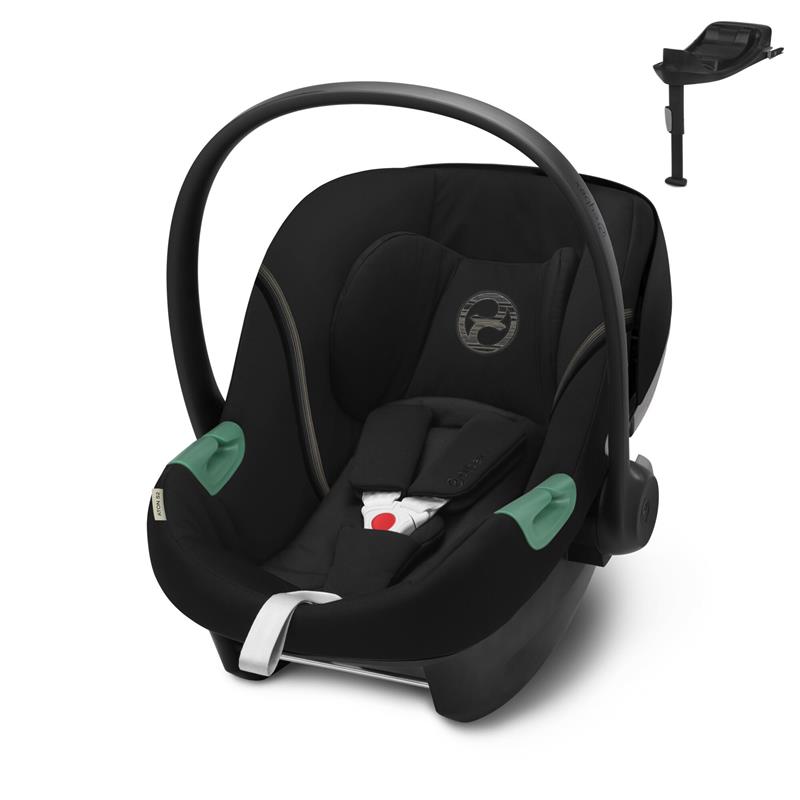 Cybex Aton S2 i-Size - fotelik samochodowy 45 cm - 87 cm, 0-13 kg + baza One-Moon Black w mamaija