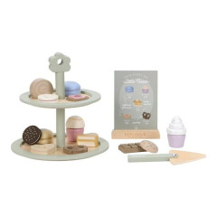 Little Dutch patera z ciasteczkami - drewniana