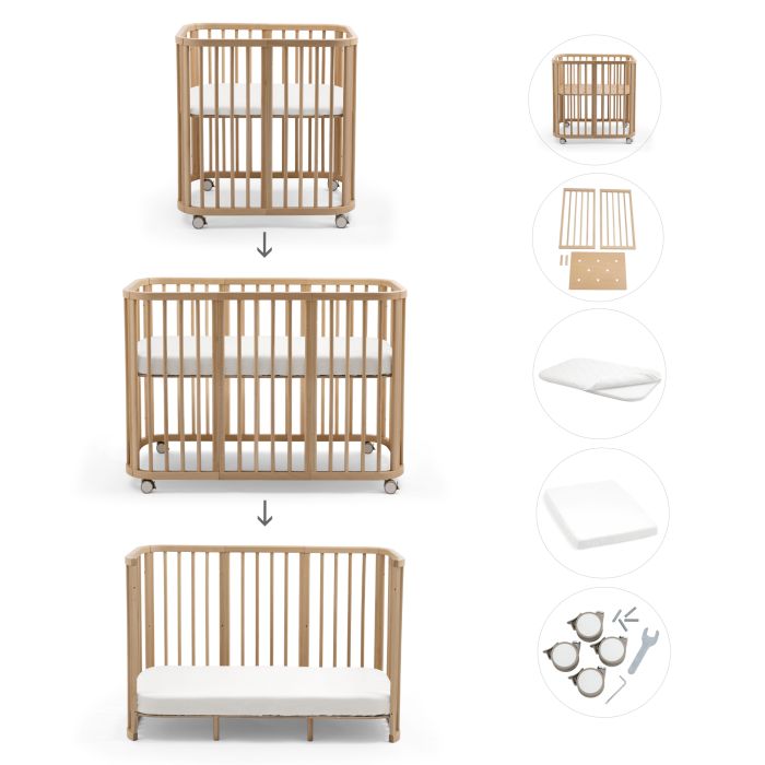 Stokke Nighti 3w1 - łóżeczko z możliwością przekształcenia