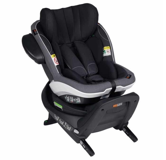 BeSafe,&#x20;iZi&#x20;Turn&#x20;i-Size&#x20;-&#x20;fotelik&#x20;obrotowy&#x20;od&#x20;61cm&#x20;do&#x20;105cm,&#x20;od&#x20;6&#x20;m-cy&#x20;do&#x20;4&#x20;lat&#x20;do&#x20;18&#x20;kg