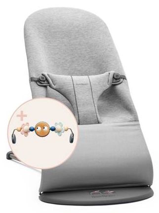 Babybjorn,&#x20;Le&#x017C;aczek&#x20;Bliss&#x20;3D&#x20;Jersey&#x20;-&#x20;Jasny&#x20;Szary&#x20;&#x2B;&#x20;zabawka&#x20;Googly&#x20;Eyes&#x20;Pastels&#x20;w&#x20;mamaija