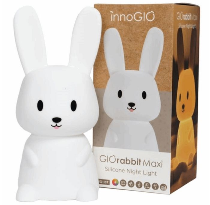 InnoGio,&#x20;Silikonowa&#x20;Lampka&#x20;nocna&#x20;GioRabbit&#x20;Maxi&#x20;-&#x20;Gio137